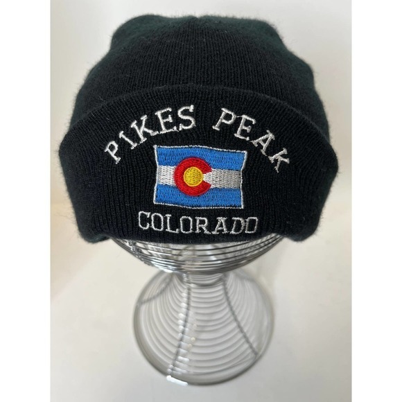 Pikes Peak Colorado Beanie Knit Hat Unisex - Picture 4 of 4